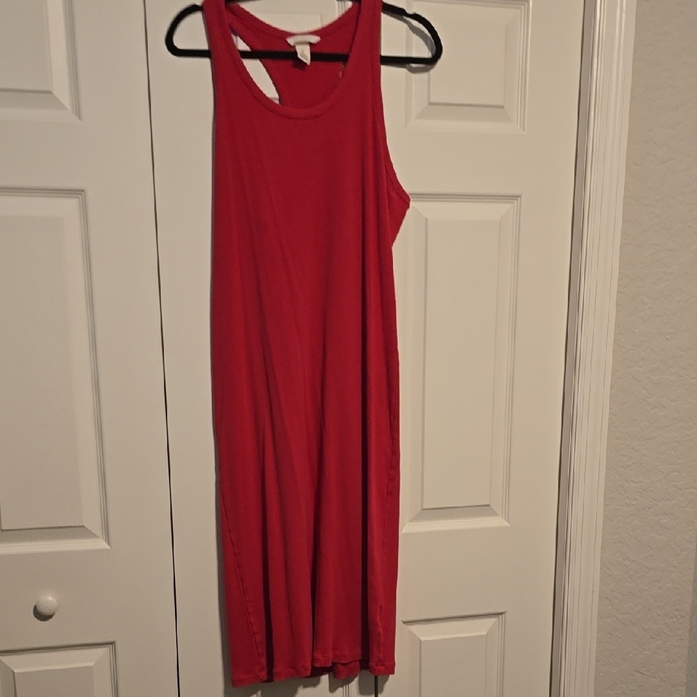 Sleeveless Red Dress